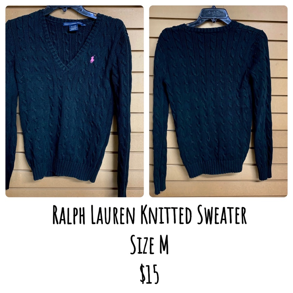 RALPH LAUREN KNITTED SWEATER